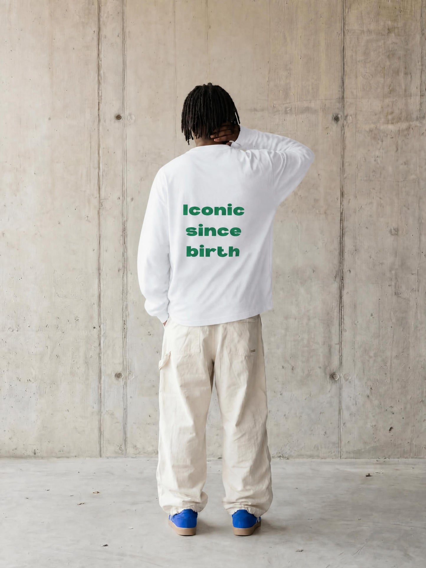Unisex Waffle Raw Edge T-Shirt